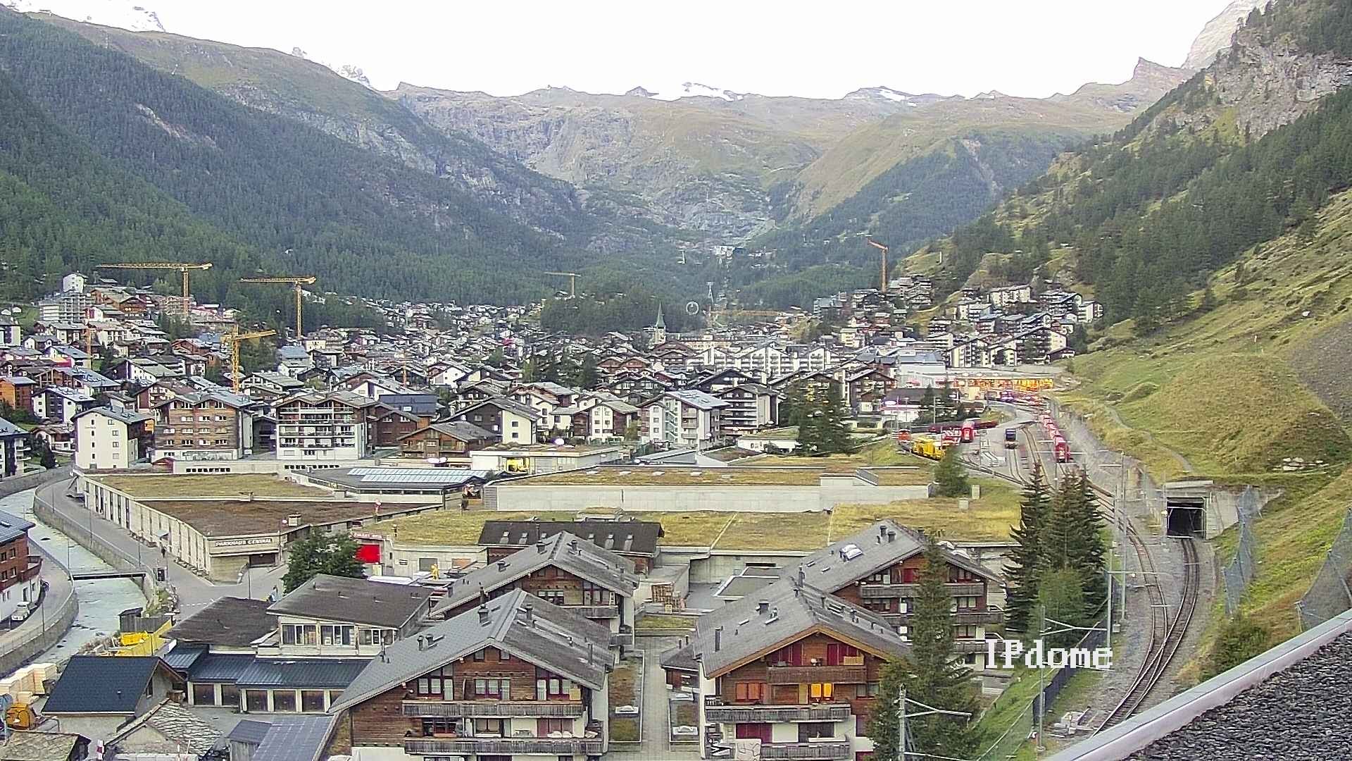 Archived image Webcam Zermatt - Spiss