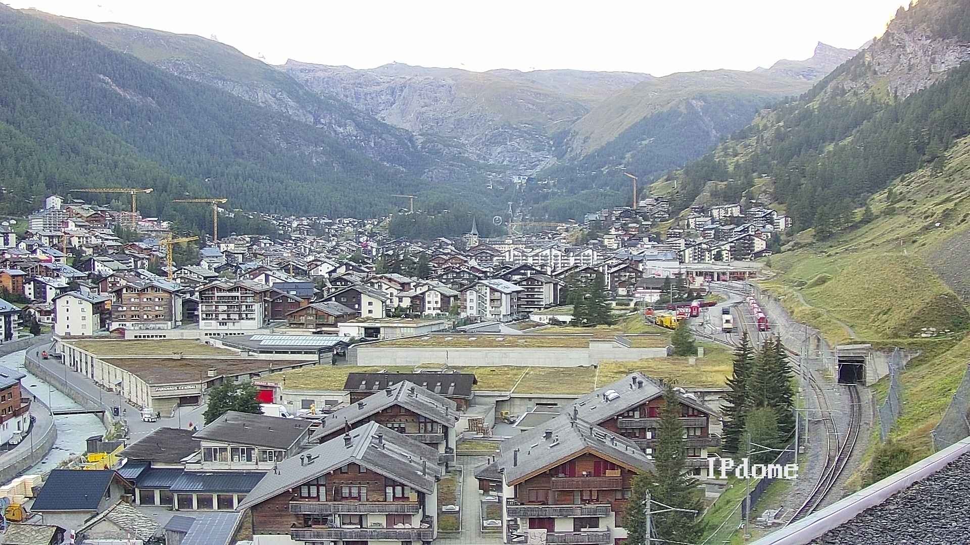 Archived image Webcam Zermatt - Spiss