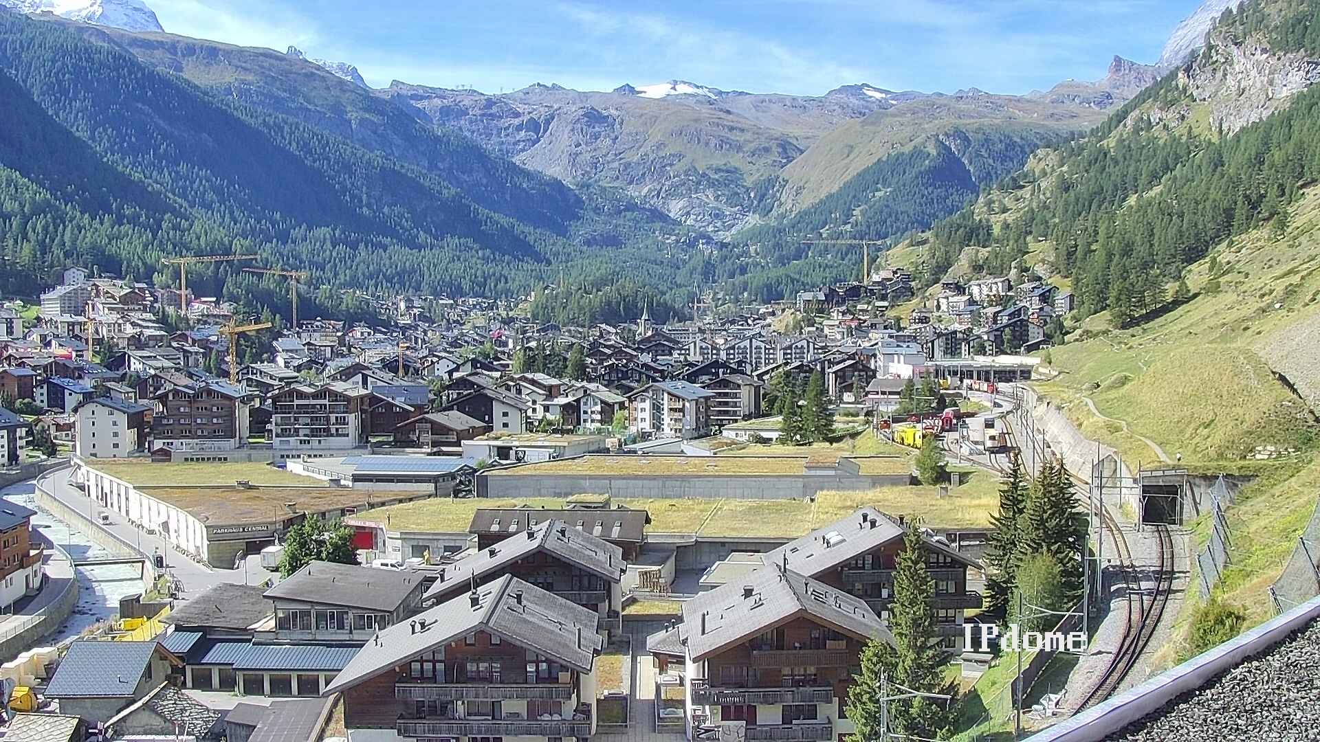 Archived image Webcam Zermatt - Spiss