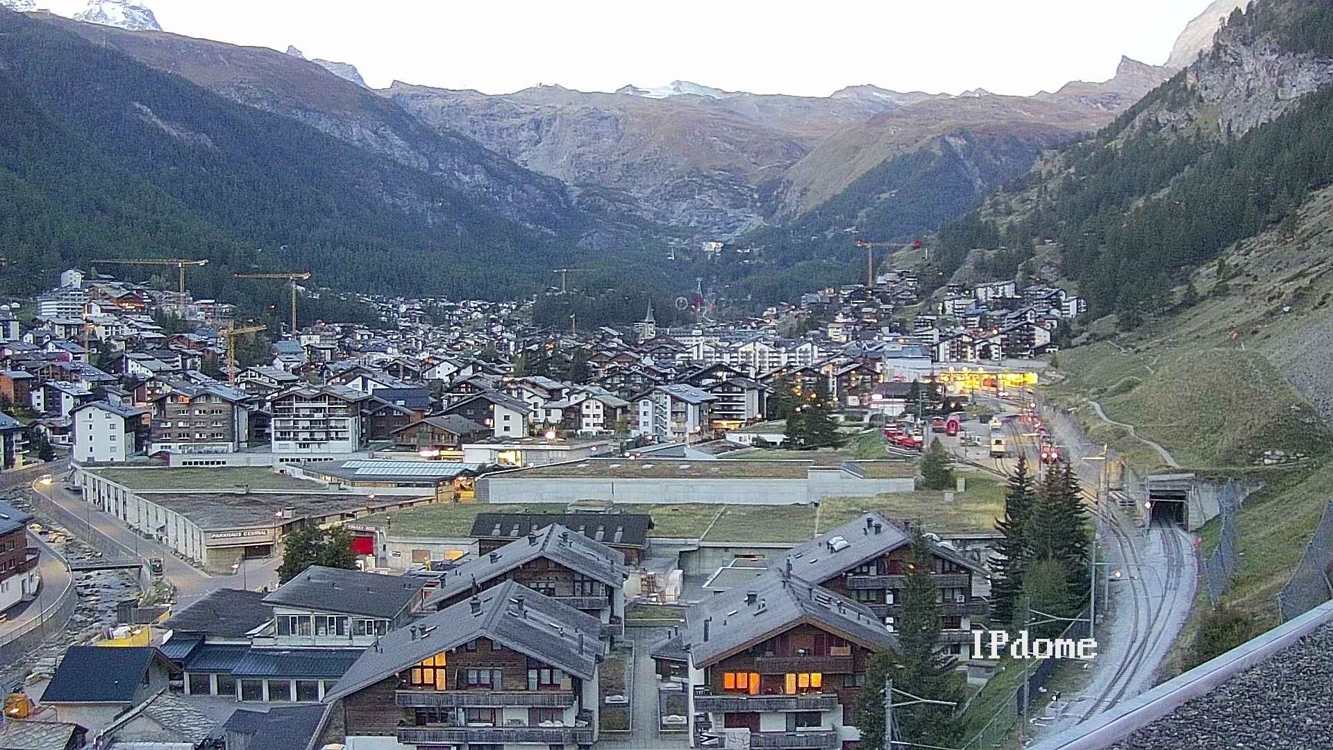 Archived image Webcam Zermatt - Spiss
