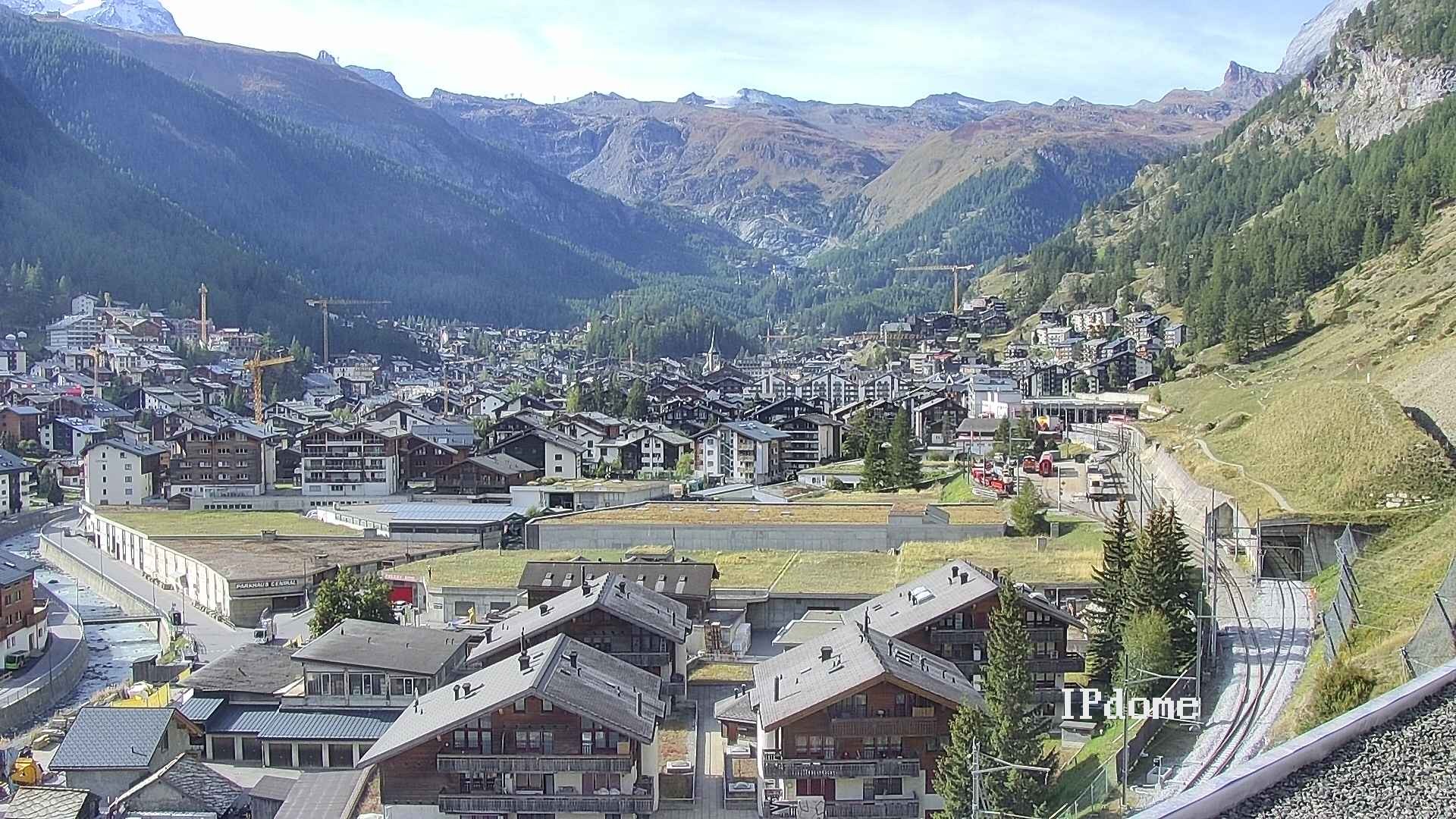 Archived image Webcam Zermatt - Spiss