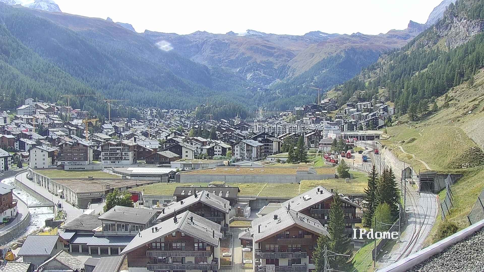 Archived image Webcam Zermatt - Spiss