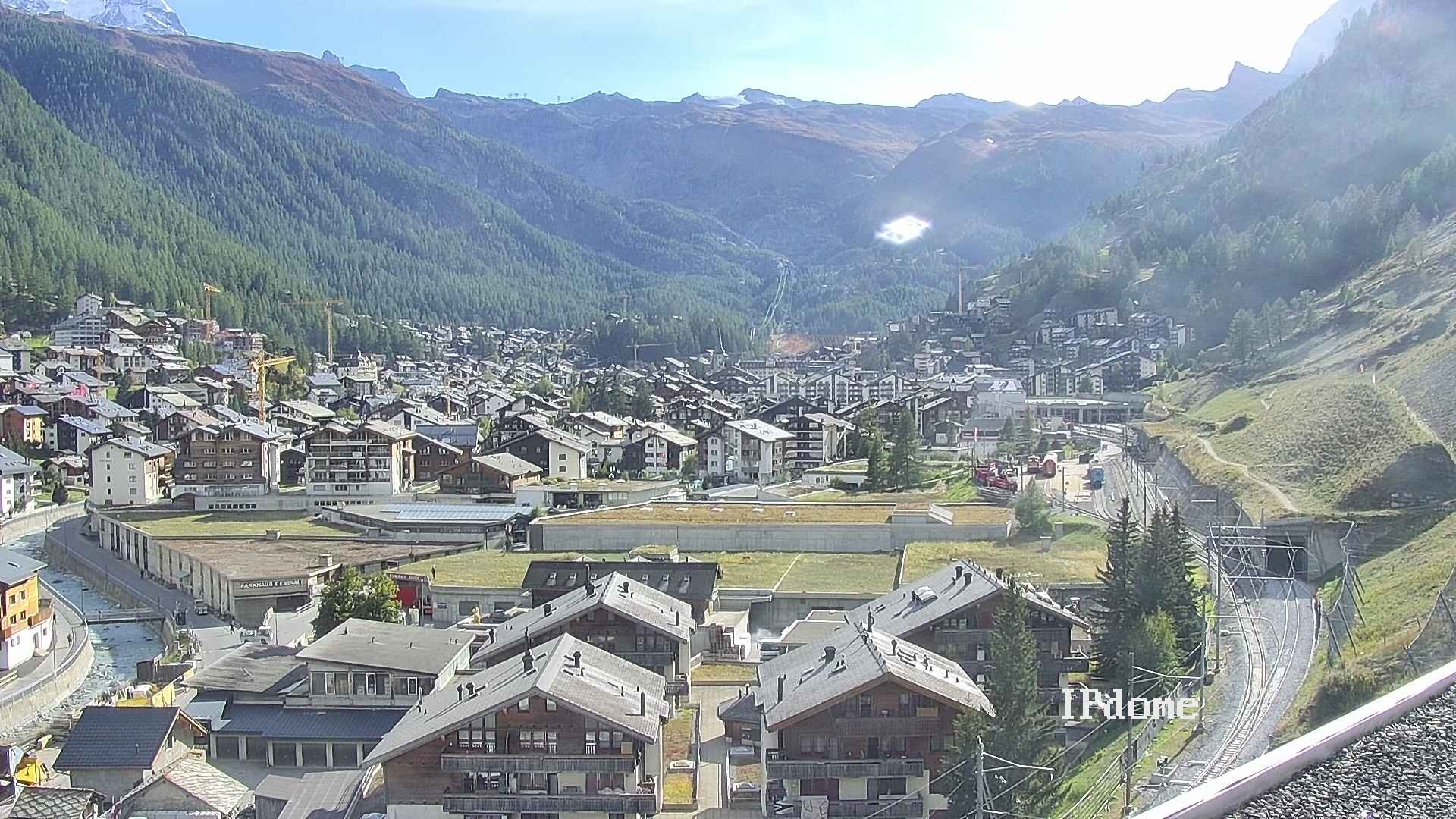 Archived image Webcam Zermatt - Spiss