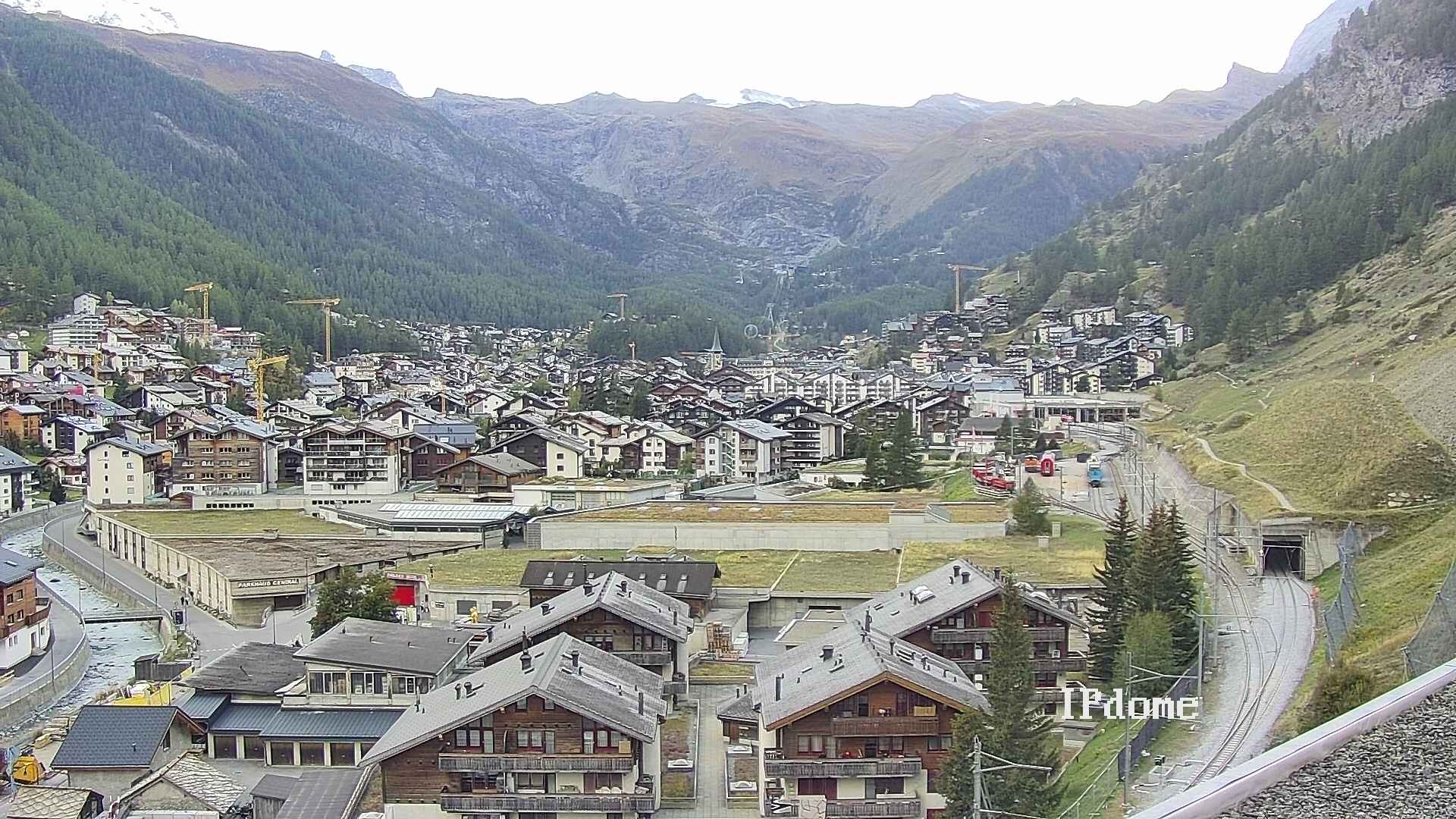 Archived image Webcam Zermatt - Spiss