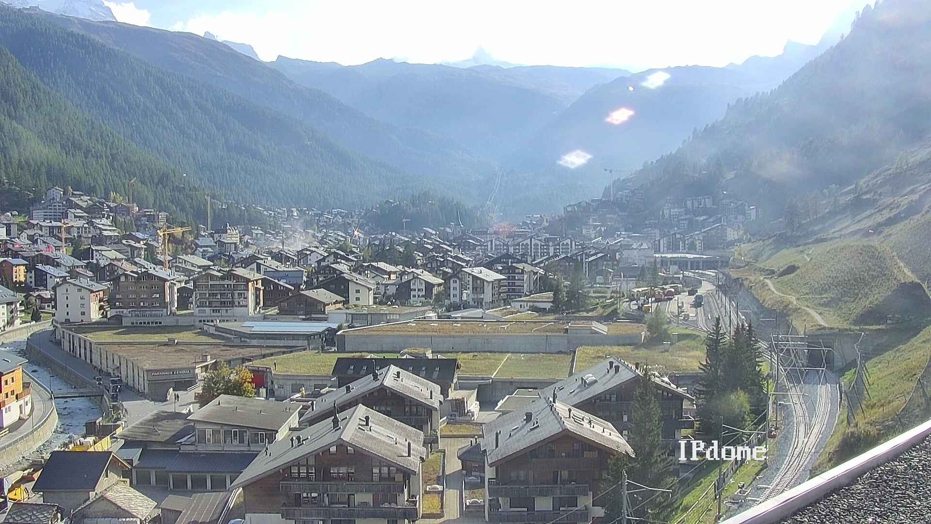 Archived image Webcam Zermatt - Spiss