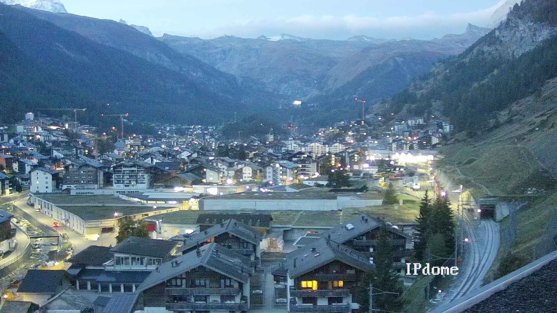 Archived image Webcam Zermatt - Spiss