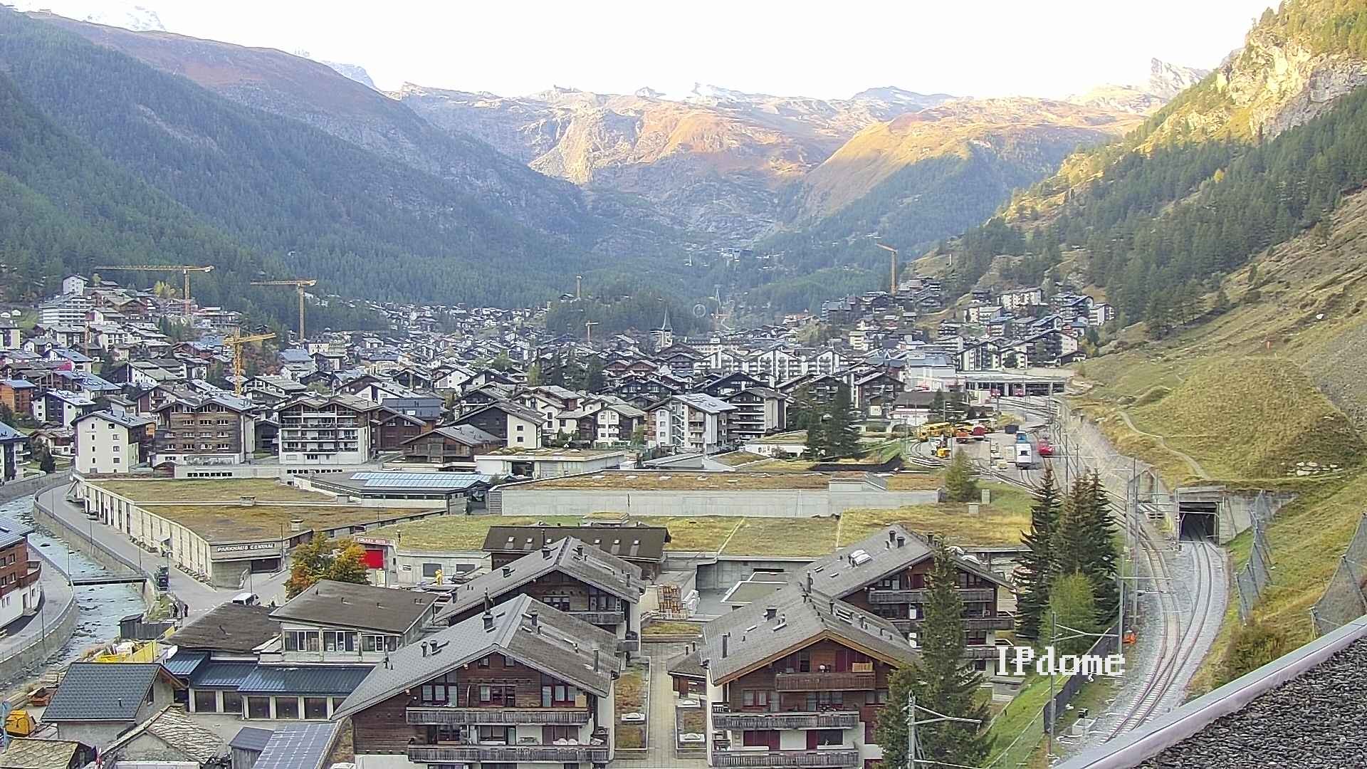 Archived image Webcam Zermatt - Spiss