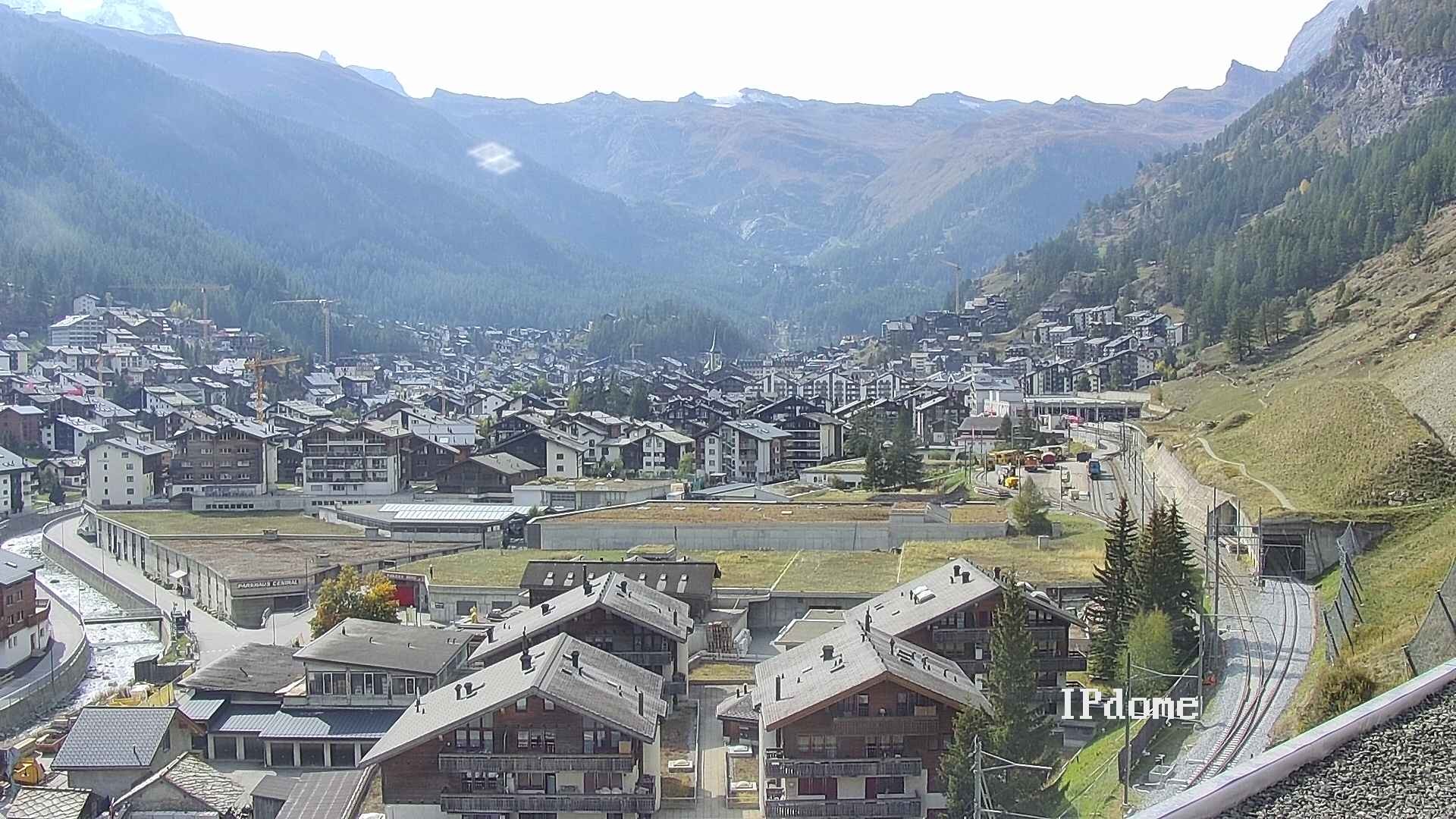 Archived image Webcam Zermatt - Spiss