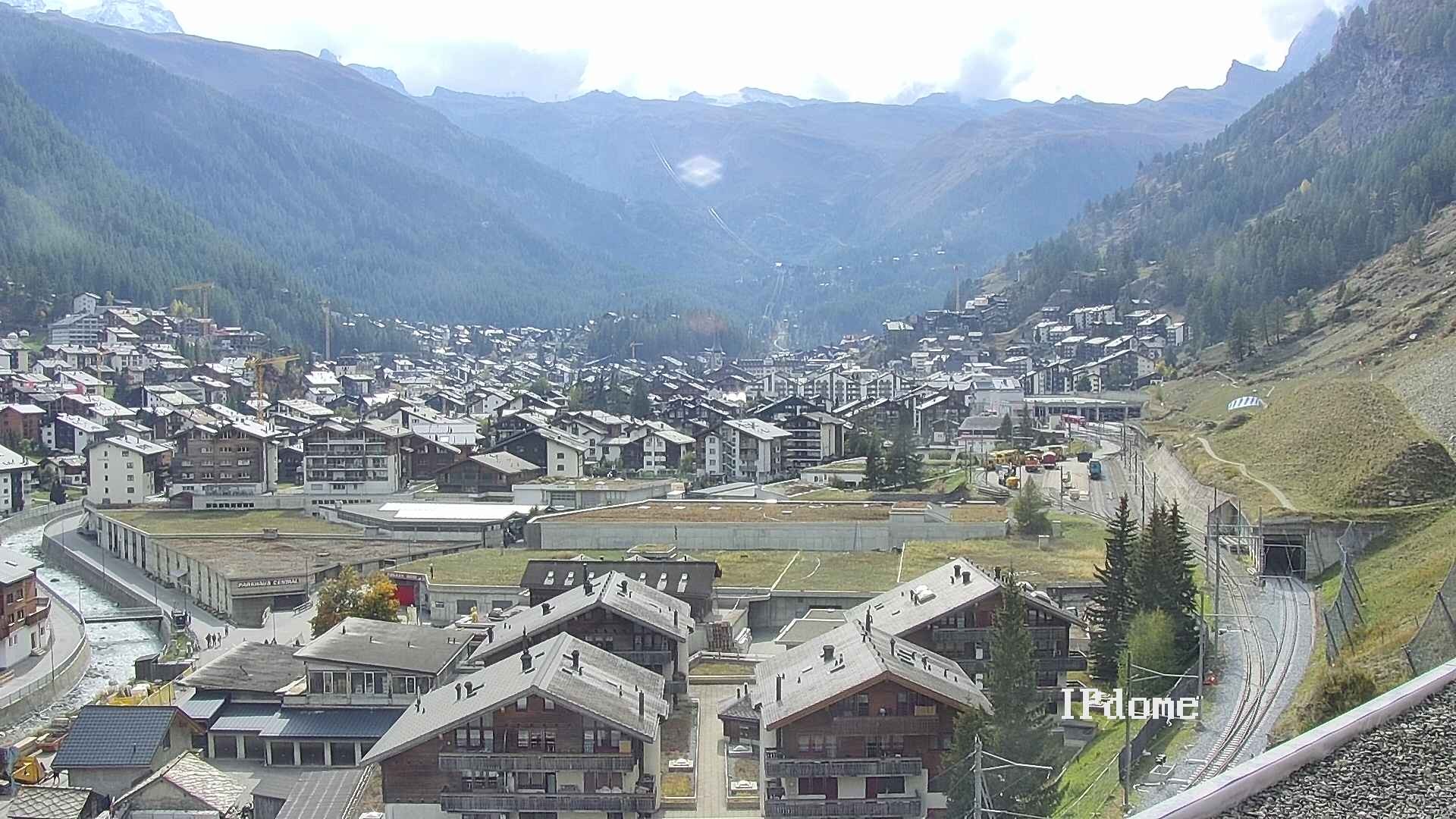 Archived image Webcam Zermatt - Spiss