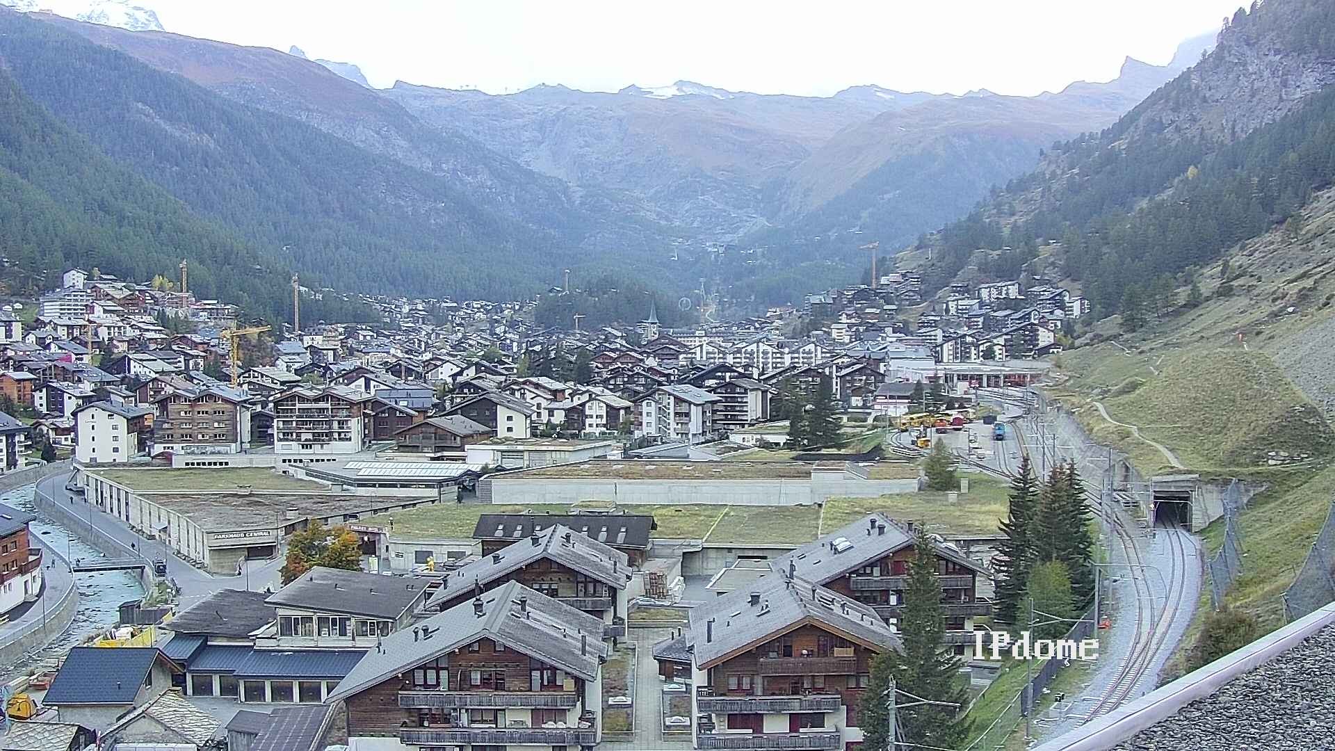 Archived image Webcam Zermatt - Spiss