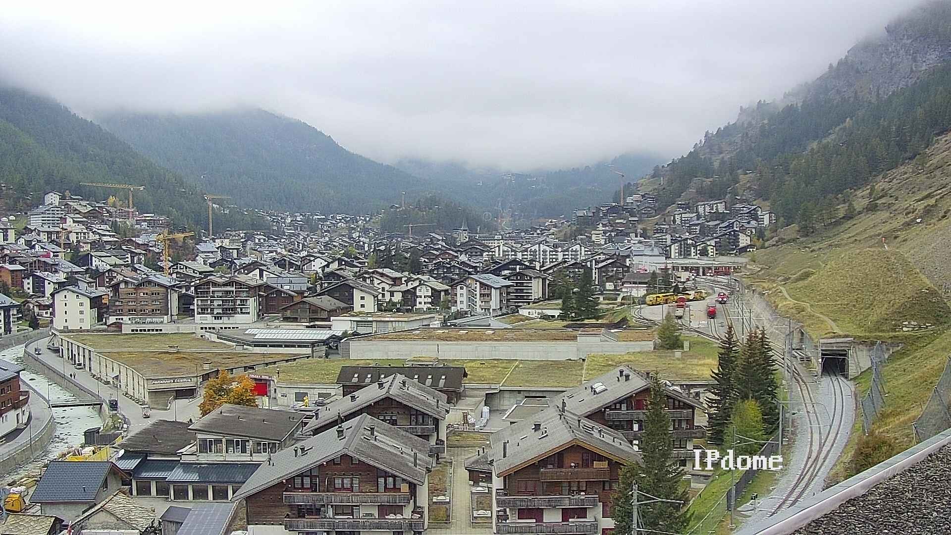 Archived image Webcam Zermatt - Spiss