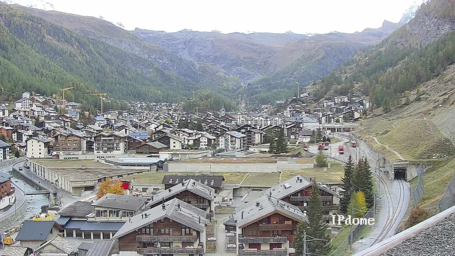 Archived image Webcam Zermatt - Spiss