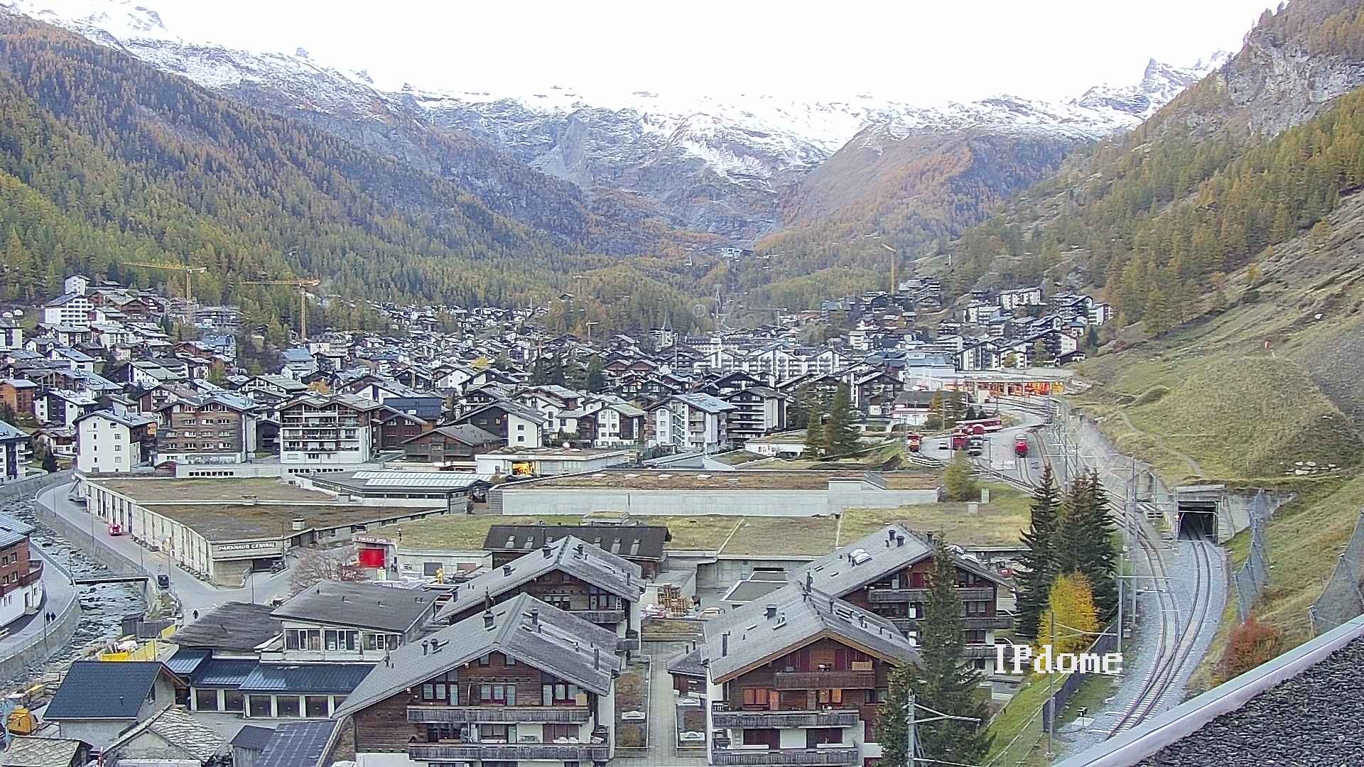 Archived image Webcam Zermatt - Spiss