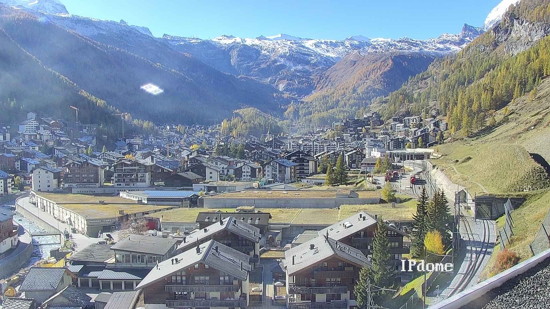 Archived image Webcam Zermatt - Spiss
