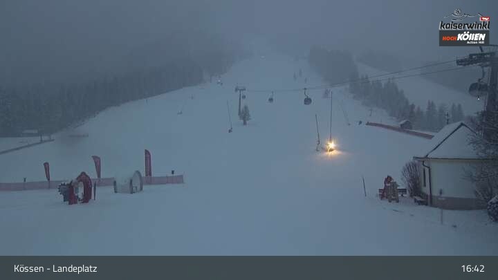 Archiv Foto Panorama-Webcam am Kinderland Kössen