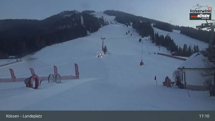 Archiv Foto Panorama-Webcam am Kinderland Kössen