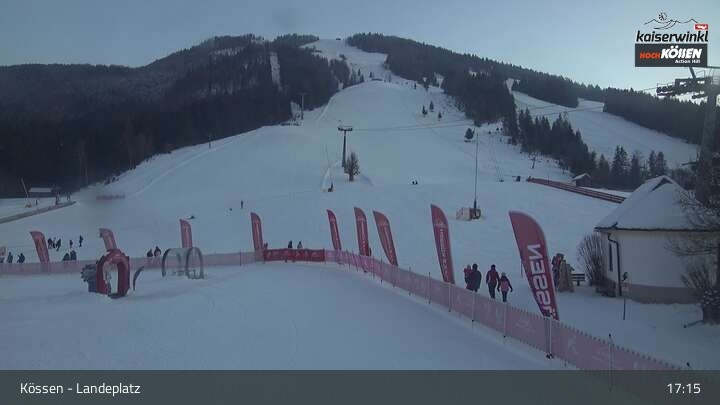 Archiv Foto Panorama-Webcam am Kinderland Kössen