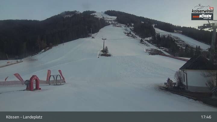 Archiv Foto Panorama-Webcam am Kinderland Kössen