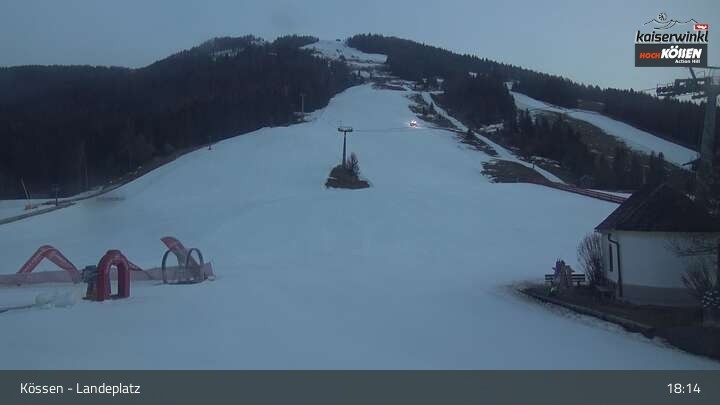 Archiv Foto Panorama-Webcam am Kinderland Kössen