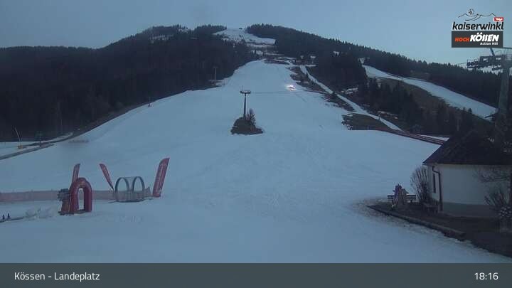 Archiv Foto Panorama-Webcam am Kinderland Kössen