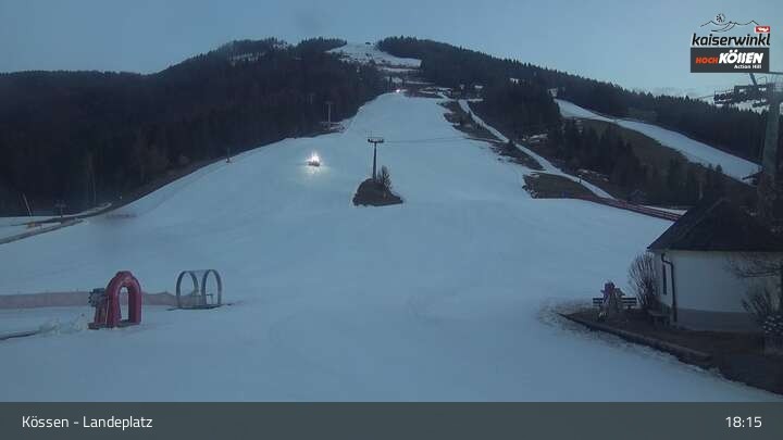 Archiv Foto Panorama-Webcam am Kinderland Kössen