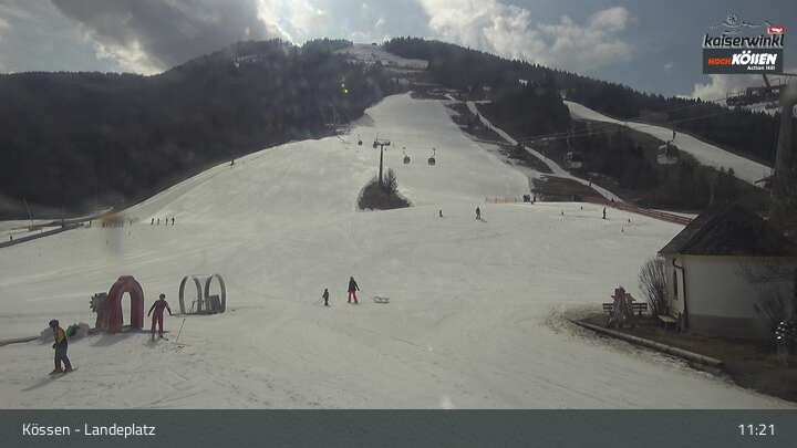 Archiv Foto Panorama-Webcam am Kinderland Kössen