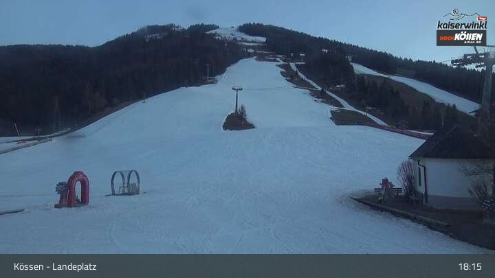 Archiv Foto Panorama-Webcam am Kinderland Kössen