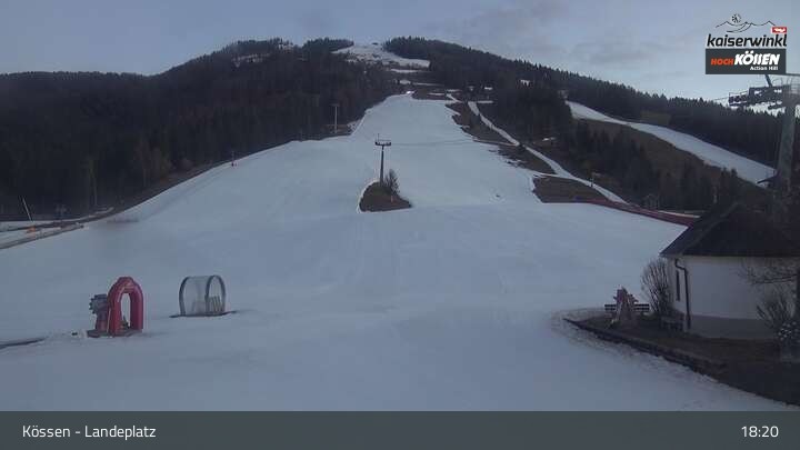 Archiv Foto Panorama-Webcam am Kinderland Kössen