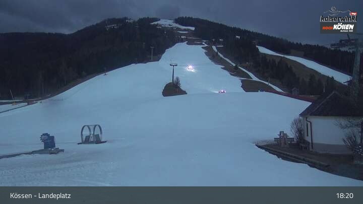Archiv Foto Panorama-Webcam am Kinderland Kössen