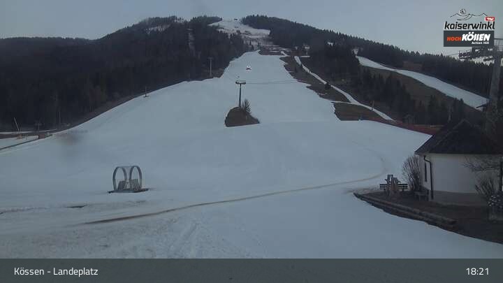 Archiv Foto Panorama-Webcam am Kinderland Kössen