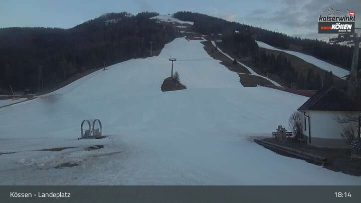Archiv Foto Panorama-Webcam am Kinderland Kössen
