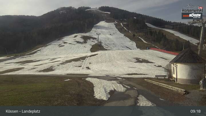Archiv Foto Panorama-Webcam am Kinderland Kössen
