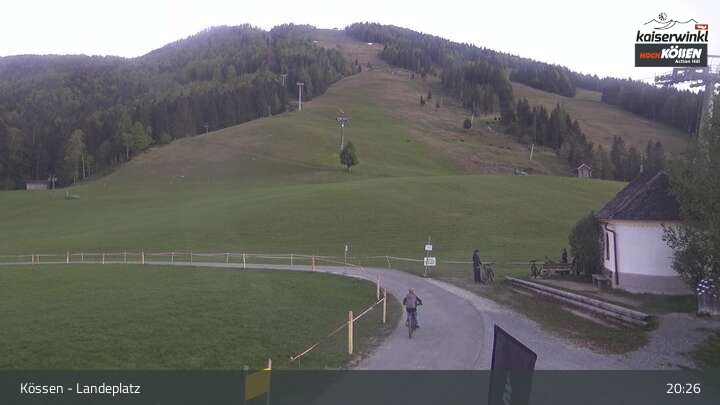 Archiv Foto Panorama-Webcam am Kinderland Kössen