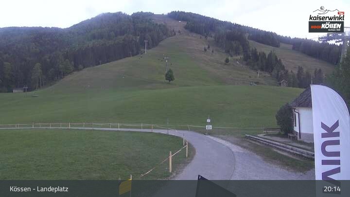 Archiv Foto Panorama-Webcam am Kinderland Kössen
