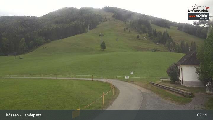 Archiv Foto Panorama-Webcam am Kinderland Kössen