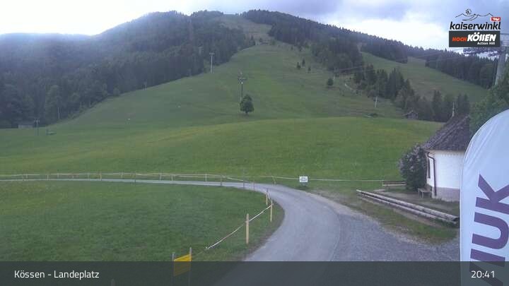 Archiv Foto Panorama-Webcam am Kinderland Kössen