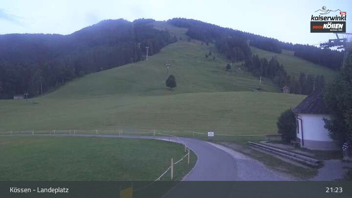 Archiv Foto Panorama-Webcam am Kinderland Kössen