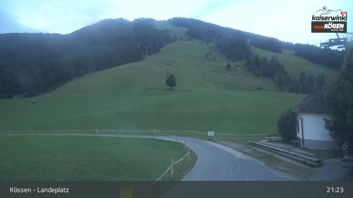 Archiv Foto Panorama-Webcam am Kinderland Kössen