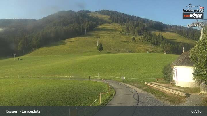 Archiv Foto Panorama-Webcam am Kinderland Kössen