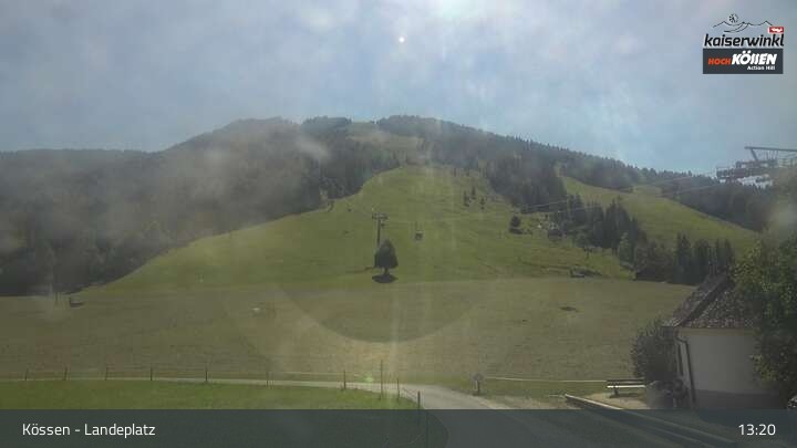 Archiv Foto Panorama-Webcam am Kinderland Kössen