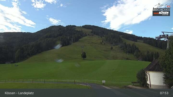 Archiv Foto Panorama-Webcam am Kinderland Kössen