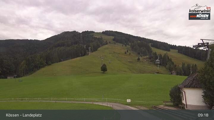 Archiv Foto Panorama-Webcam am Kinderland Kössen