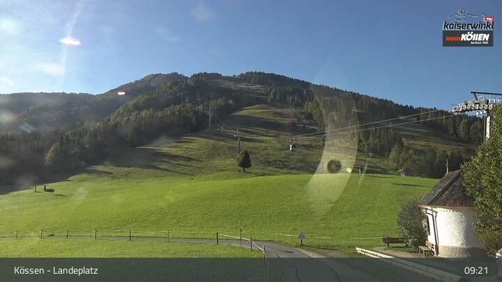Archiv Foto Panorama-Webcam am Kinderland Kössen