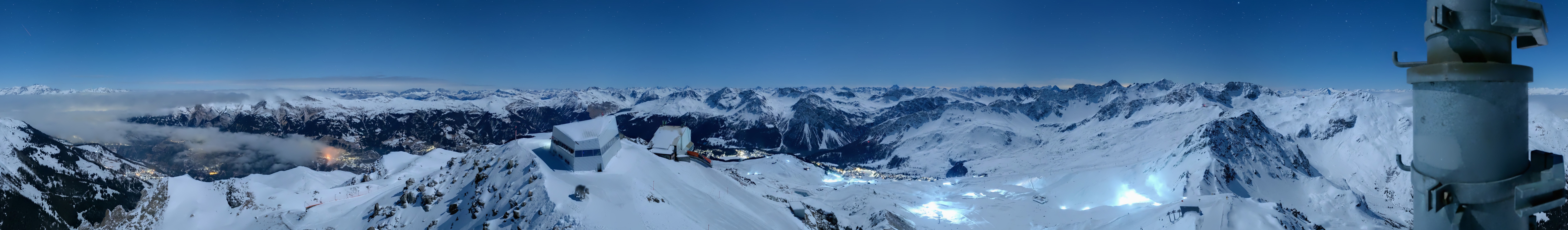 Archiv Foto Webcam Blickrichtung Arosa