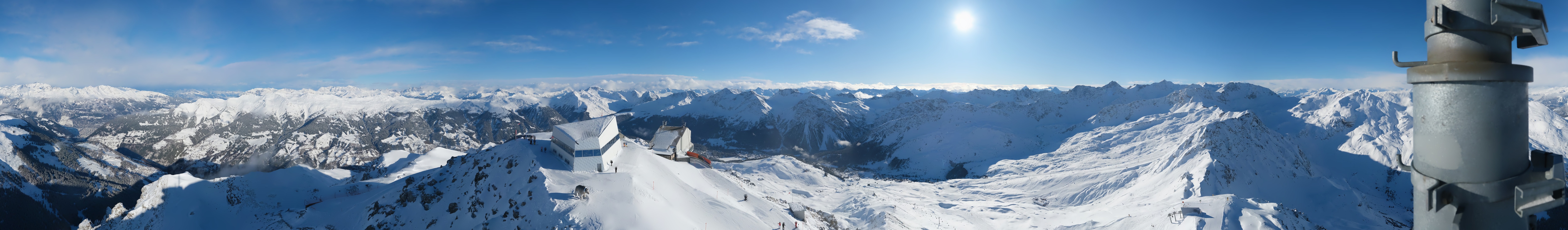 Archiv Foto Webcam Blickrichtung Arosa