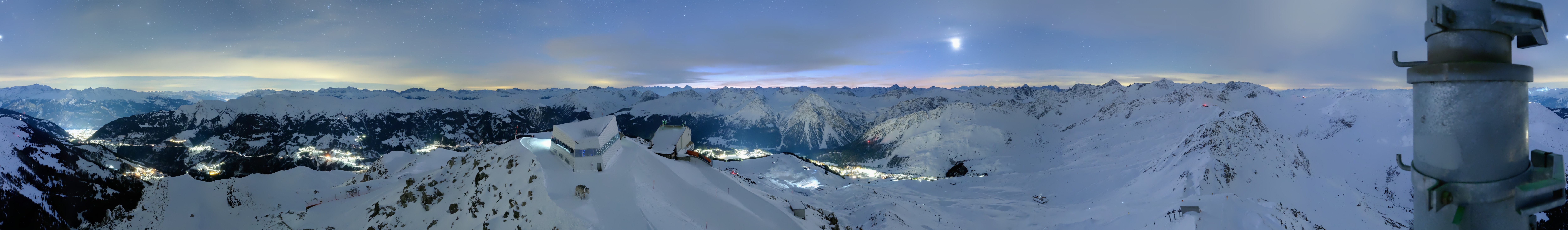 Archiv Foto Webcam Blickrichtung Arosa