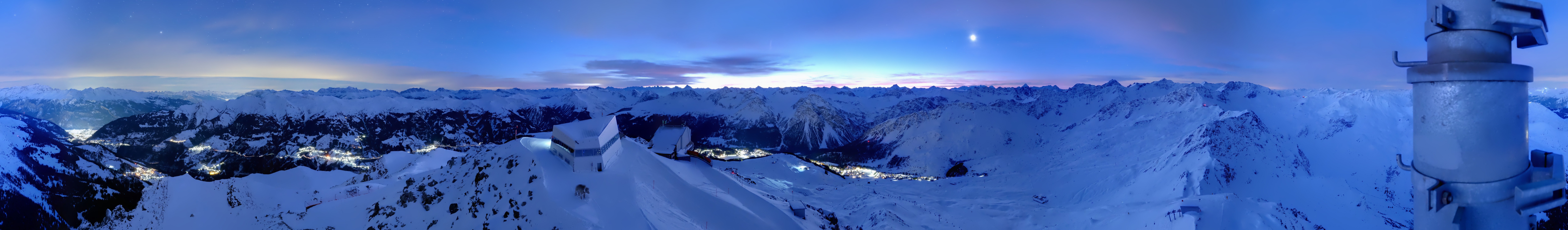 Archiv Foto Webcam Blickrichtung Arosa