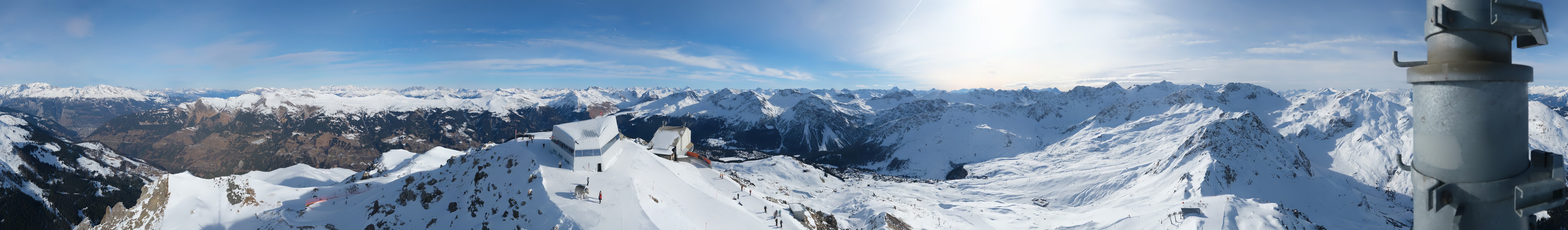 Archiv Foto Webcam Blickrichtung Arosa