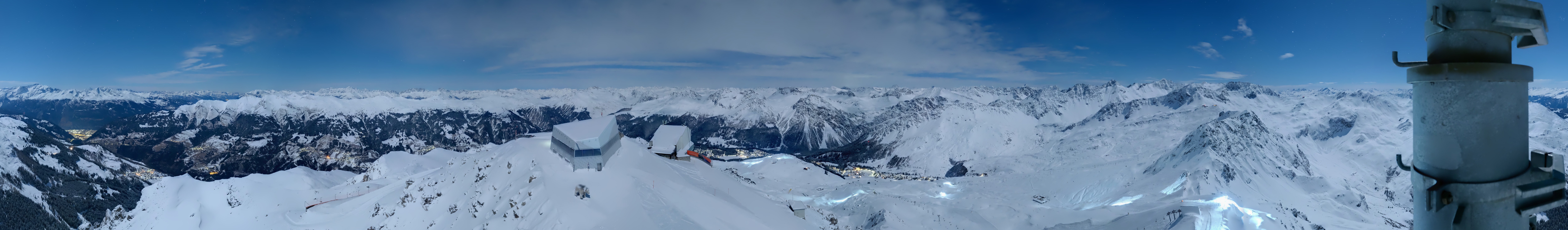 Archived image Webcam Arosa Lenzerheide, Weisshorngipfel