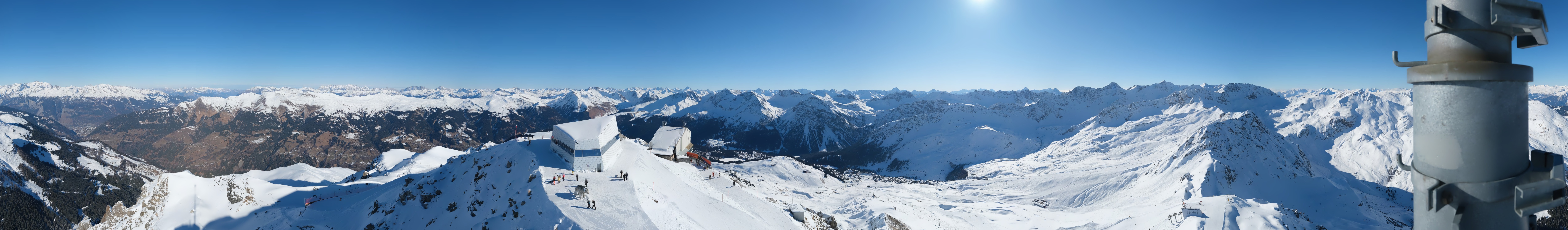 Archiv Foto Webcam Blickrichtung Arosa